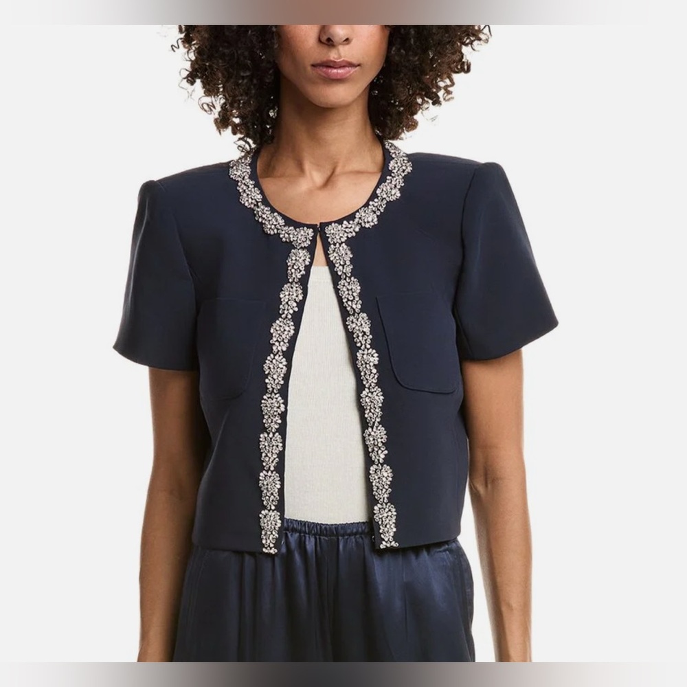 Cinq a Sept Samina Embellished Jacket - Picture 8 of 12